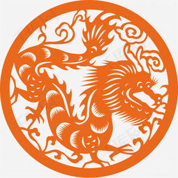  图腾生肖龙圆素材图片免费下载高清不规则图形png千库网图片编号6195635