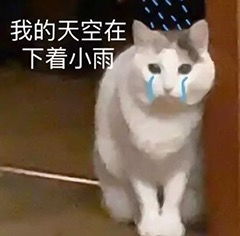  我太累了得犒劳一下我自己表情包我的天空在下着小雨自闭表情包下载乐游网游戏下载