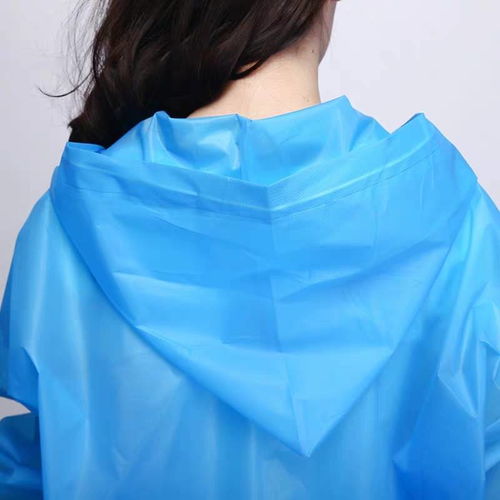  时尚雨衣外套男女加厚成人便携防水户外旅游连体通用非一次性雨披