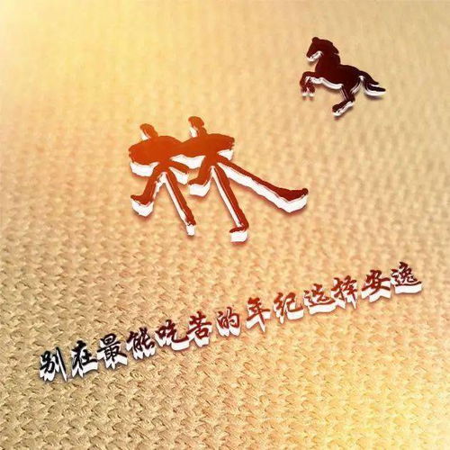  励志题材头像别在还能吃苦的年纪选择安逸