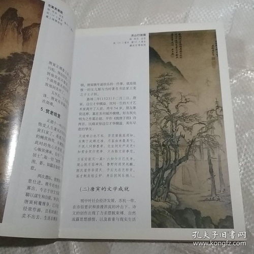  唐寅146幅作品吴门画派124开全铜板彩图