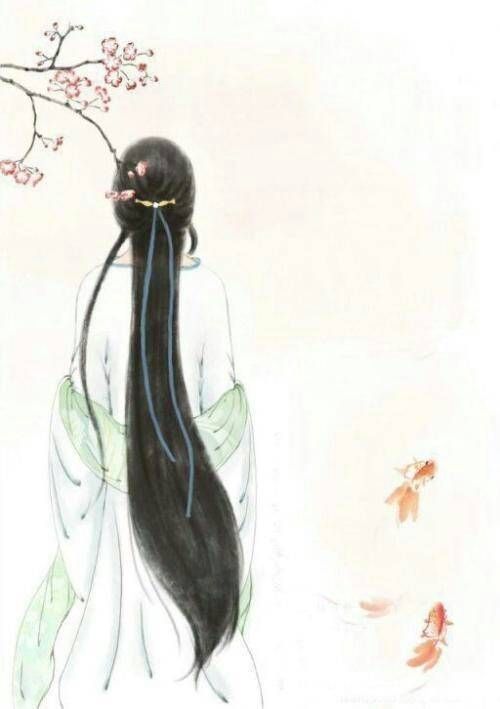  有没有唯美的古风女子背影壁纸或头像
