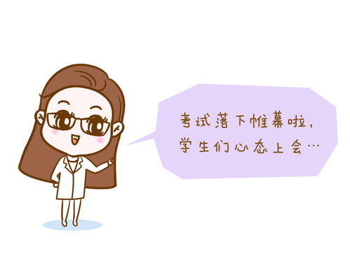  梁医生讲心理健康科普系列漫画之考后心态调整