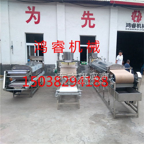  圆形凉皮机多少钱鸿睿机械晋州市圆形凉皮机图片