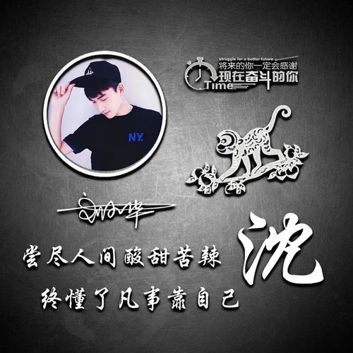  你的微信头像该换新了,38张新款特效姓氏头像送你,带走不客气