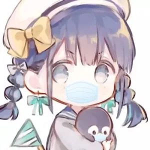  抖音超火口罩头像特殊时期,情侣头像也戴个口罩吧