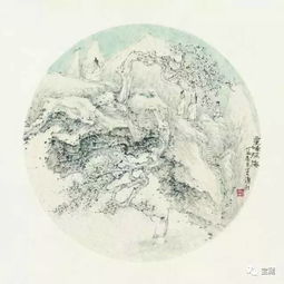  现场柳荫深处听蝉鸣七人山水画巡展隐轩开幕