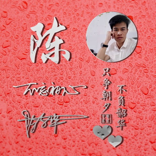  让你心动的专属签名头像,40张3d励志个性姓氏头像,请查收带走