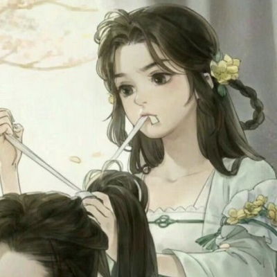  念七一对两张动漫情侣日常头像