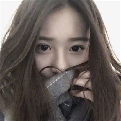 口罩头像女生照片神秘女