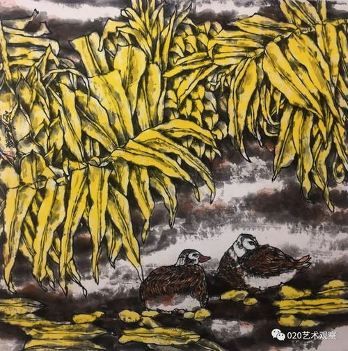  欣赏洪家泳二十四节气花鸟画合集,感受四季流转之美