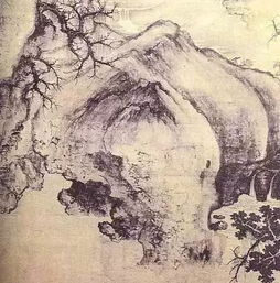山水画头像微信头像皴法