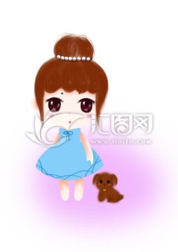 微信头像女生可爱小狗动