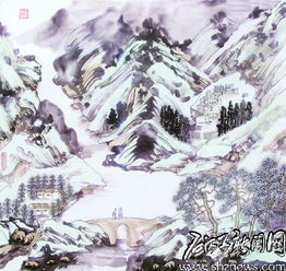  寄情墨色山水间