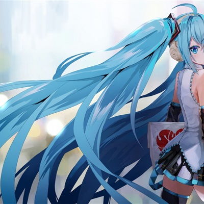  唯美公主殿下初音未来高清头像图片
