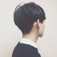  男生唯美侧脸头像