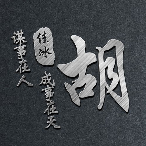  专属你的微信头像,36张霸气风范精致姓氏签名头像,精心为你设计