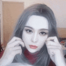  女装假发肤蜡ai换脸....细思恐极