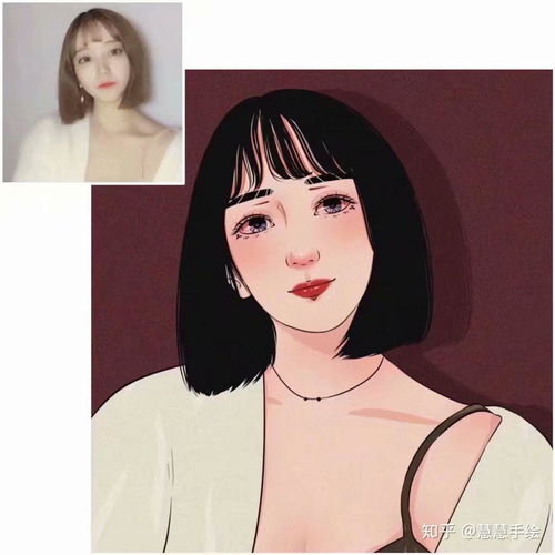 头像女生图片可爱卡通手