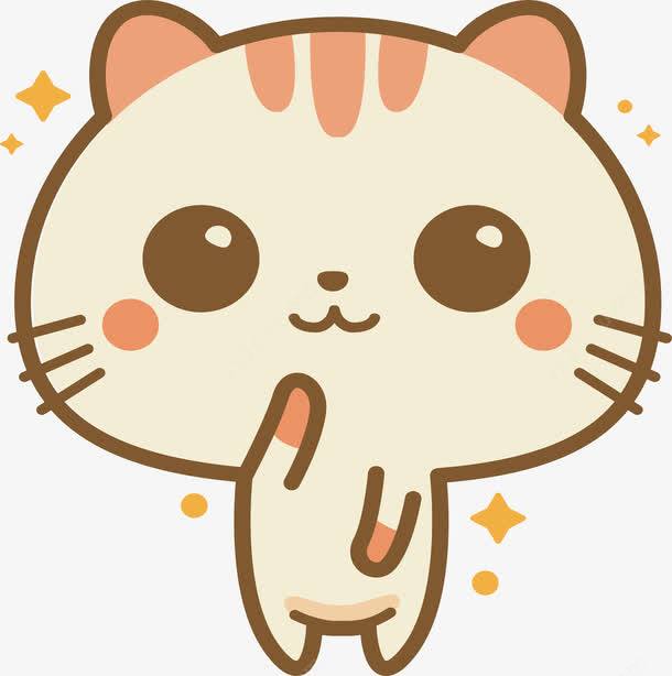  可爱的大脸猫免抠png素材新图网ixintu.com小猫png免抠素材