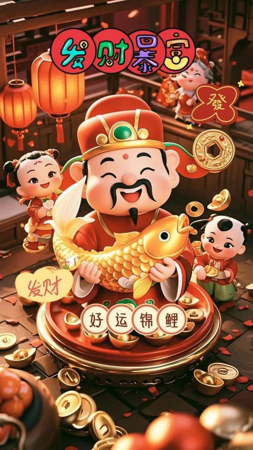  2025年恭喜发财大富大贵图片分享财神爷送财,快来接财运吧