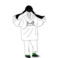  qq头像黑白简约图片