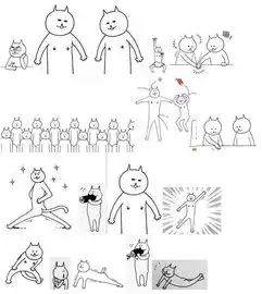  变态猫qq表情包