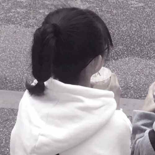  真两人闺蜜头像不露脸头像青春活力