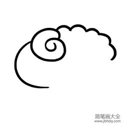  可爱小羊简笔画画法