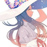  女生头像星空好看的星空系列动漫女生头像