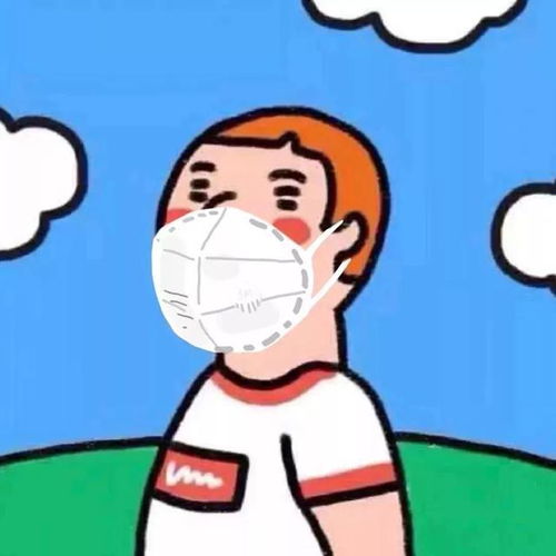 口罩头像男生高级质感口