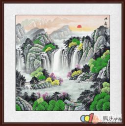  玄关挂什么画能聚财旺财易从网教你选进门吉利挂画