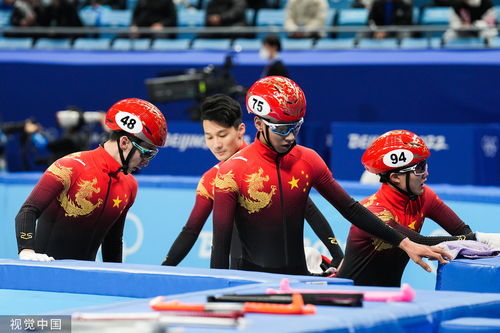  短道速滑男子5000米接力中国失误无缘夺牌