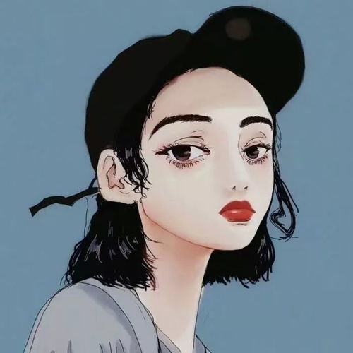 特别丧的头像女真人插画