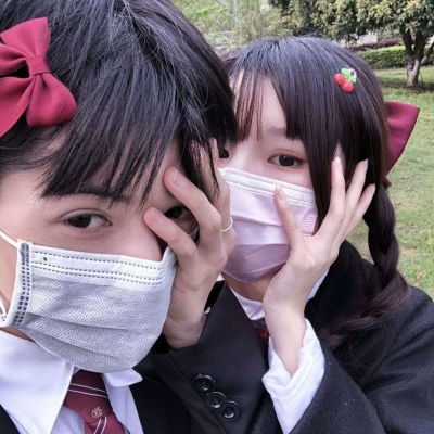  沫兮高清气质唯美真人一对两张情侣头像我要个性网