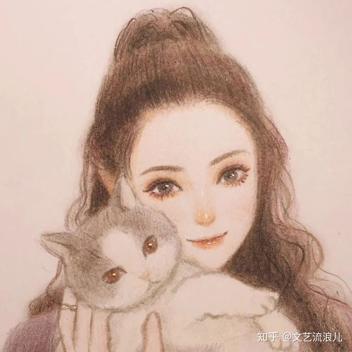 手绘小希头像白皙