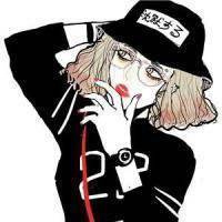 黑白动漫闺蜜头像两人女