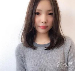  直发和内扣哪一个好看齐肩直发内扣发型图片2018