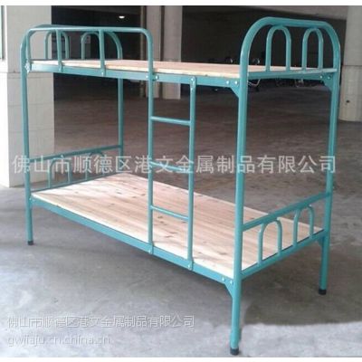  广东佛山港文厂家直销简约现代学生上下床铁床厂家上下铺宿舍床gwb113价格中国供应商