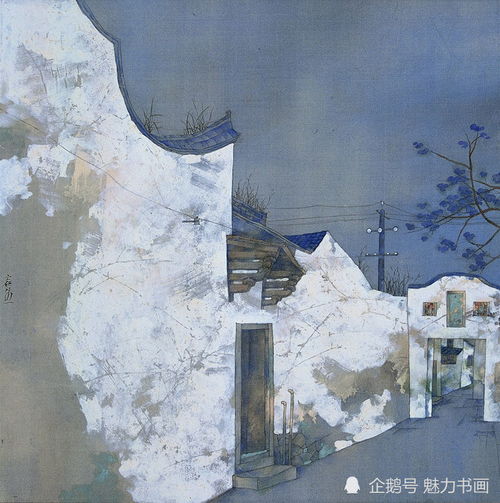  林容生写意青绿山水画与传统文人画一脉相通