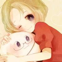  超萌动漫女生头像我只是孤单但我并不寂寞