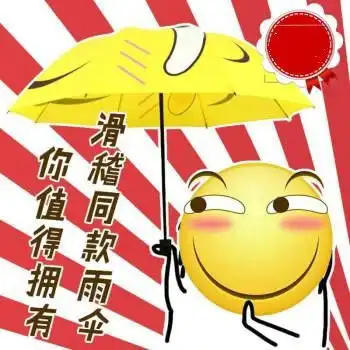  会跑的伞表情包
