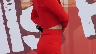  韩国女团饭拍紧身热舞性感长腿包臀姐姐舞蹈现场200216903