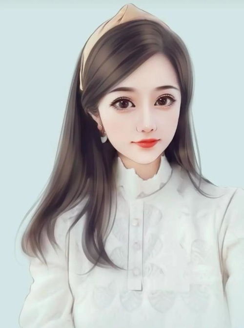  2022新年新头像手绘头像女生头像