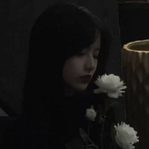  暗黑头像丨精选暗黑丧系女生头像