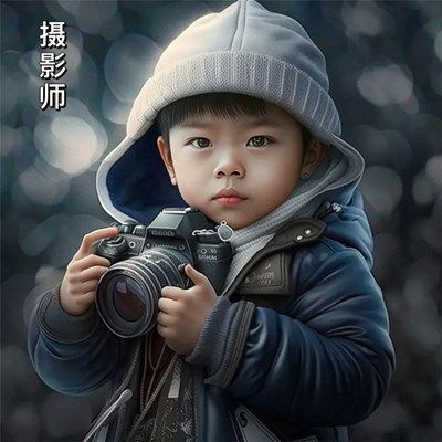  2023抖音超火霸气超拽萌娃职业头像图片