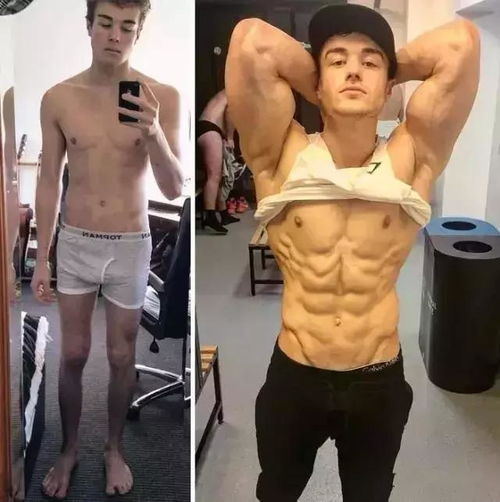  没有女朋友的肌肉男,最后肌肉都变大了