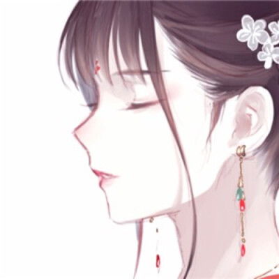 可爱头像女生古风