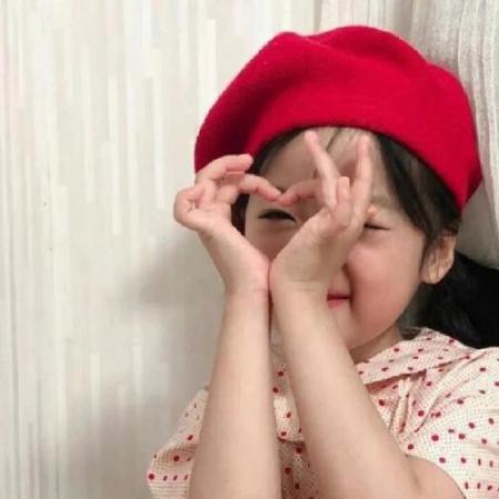  可爱搞怪萌娃头像女孩天真快乐发女萝莉