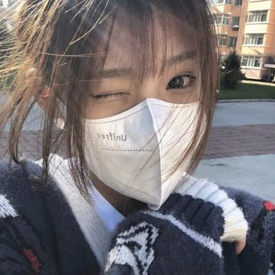  ins口罩女头你要的爱和感动我会微信头像我要个性网